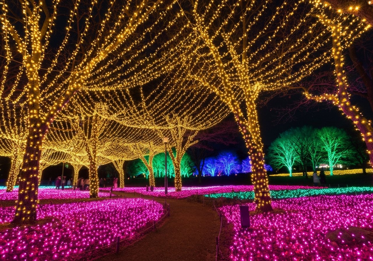 Sagamiko Illumillion เทศกาลงานไฟ ญี่ปุ่น